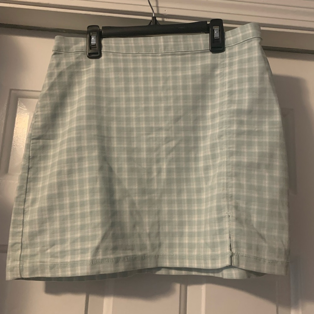 Hollister women’s plaid skirt size L